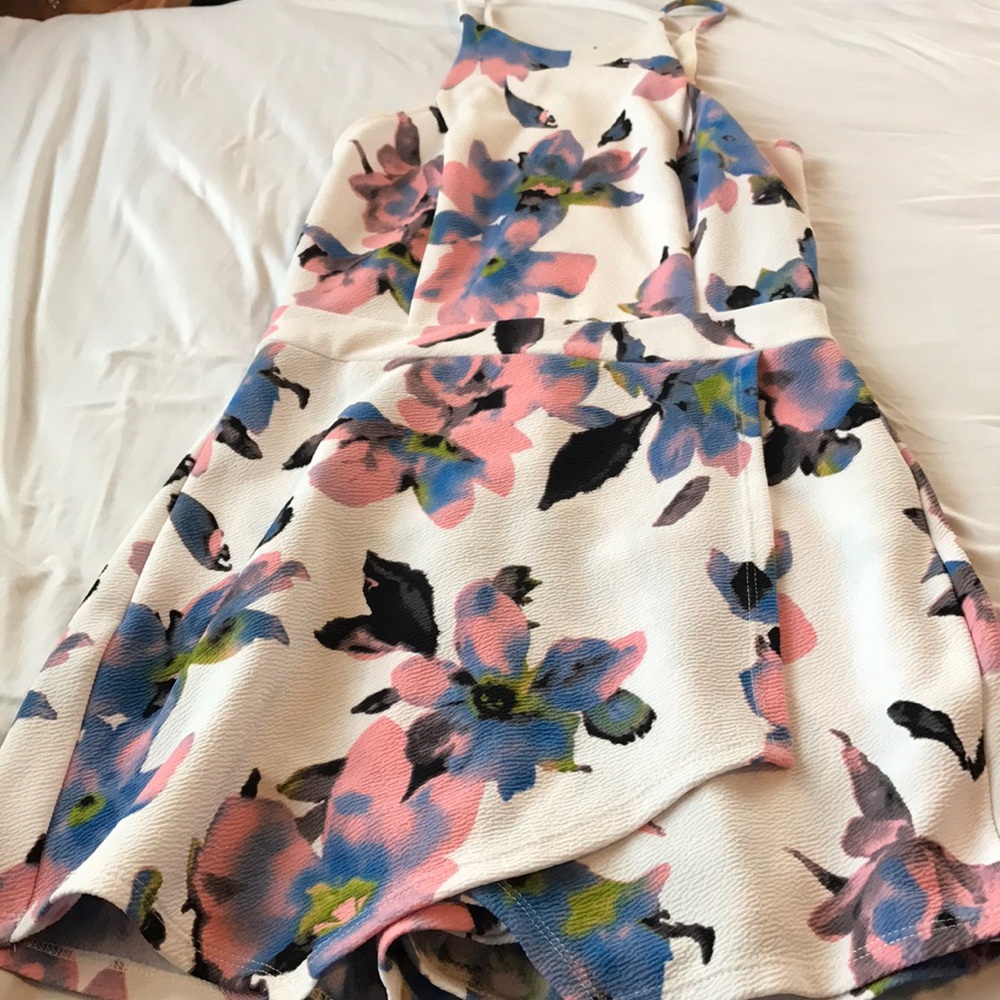 Pretty floral romper dress from DryGoods